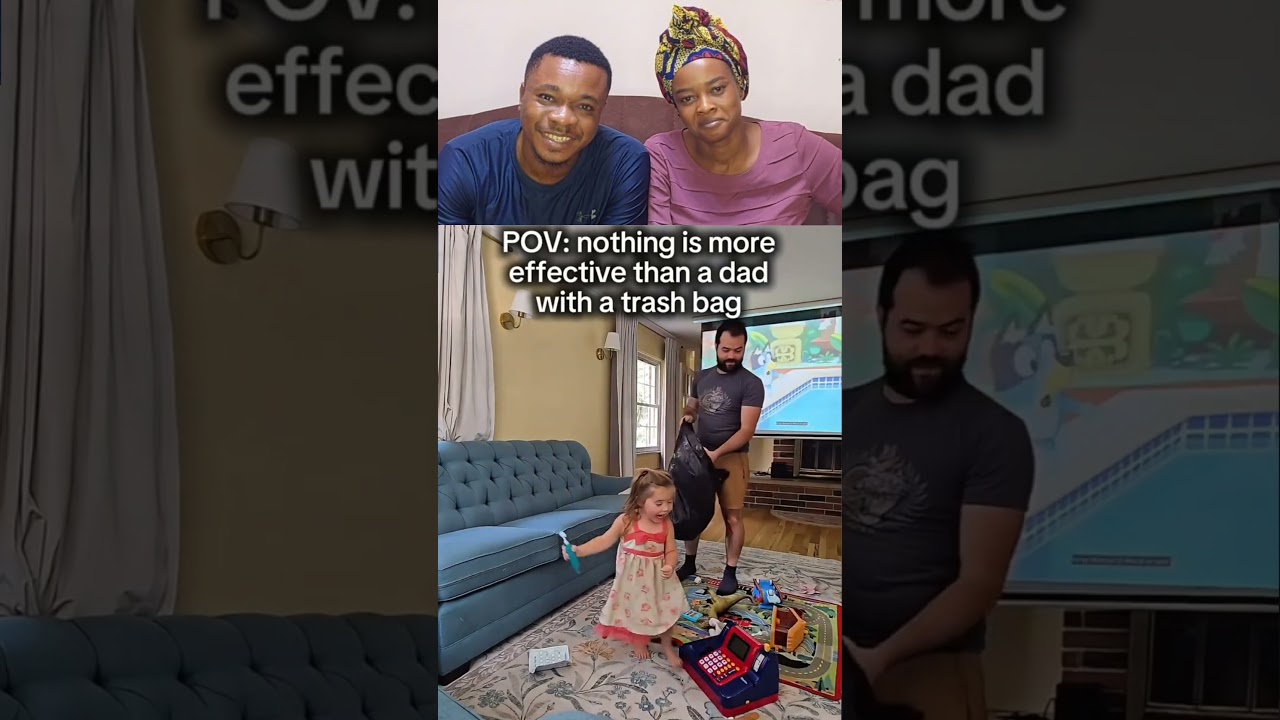 The Fear of Daddy 🤣🤣🤣#ukreels #usareels #funnyreels #funnyvideo