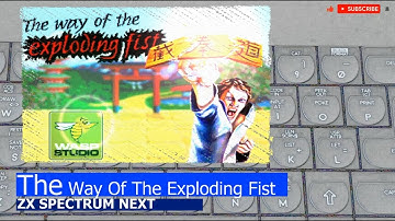 ZX Spectrum NEXT -=The Way of the Exploding Fist=-