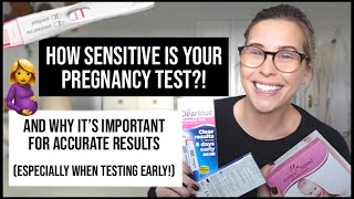 How Sensitive is Your Pregnancy Test?! Which are the most sensitive & WHY it matters! | xameliax