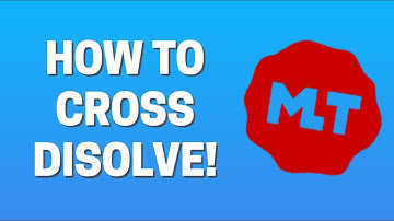 How To Cross Disolve transition in ShotCut