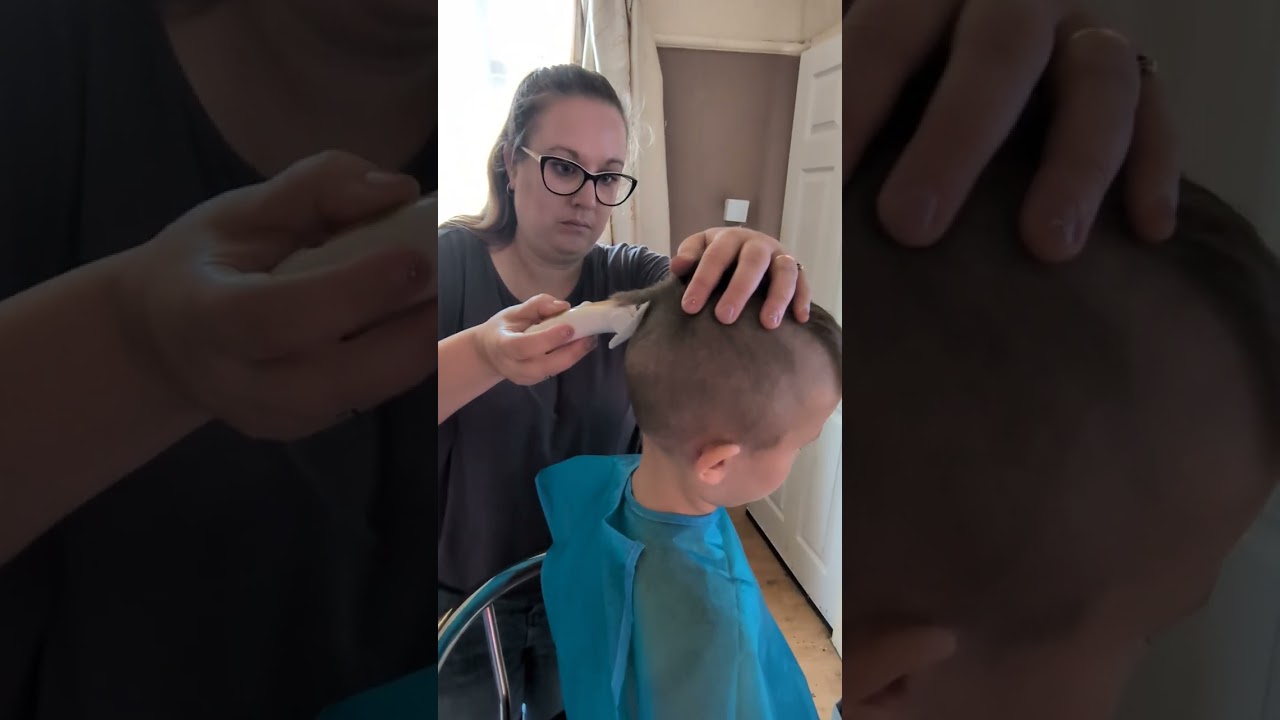 Finally can cut Corey's hair 