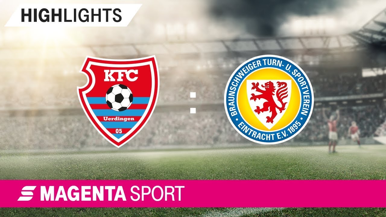 KFC Uerdingen - Eintracht Braunschweig | Spieltag 7, 19/20 | MAGENTA SPORT