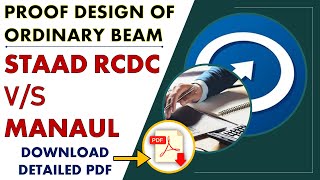 🚨 RCDC VS MANUAL DESIGN OF ORDINARY BEAM I RCC BEAM DESIGN I IS 456-2000 I RCDC l  #rcdc  #manual screenshot 4
