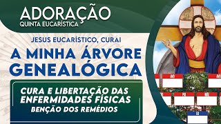 Jesus Eucarstico Curai Minha rvore Genealgica Das Enfermidades Fsicas  padremanzottioficial