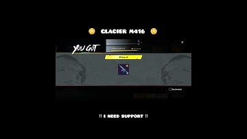 GLACIER M416 😳 #pubgmobile #bgmi #gaming #shorts