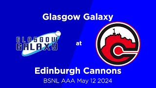 Galaxy @ Cannons, May 12th 2024 (Scottish National Baseball League AAA) Full Game