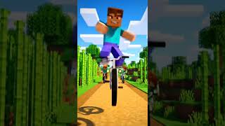 minecraft characters race | jj and mikey #shorts #minecraft #short