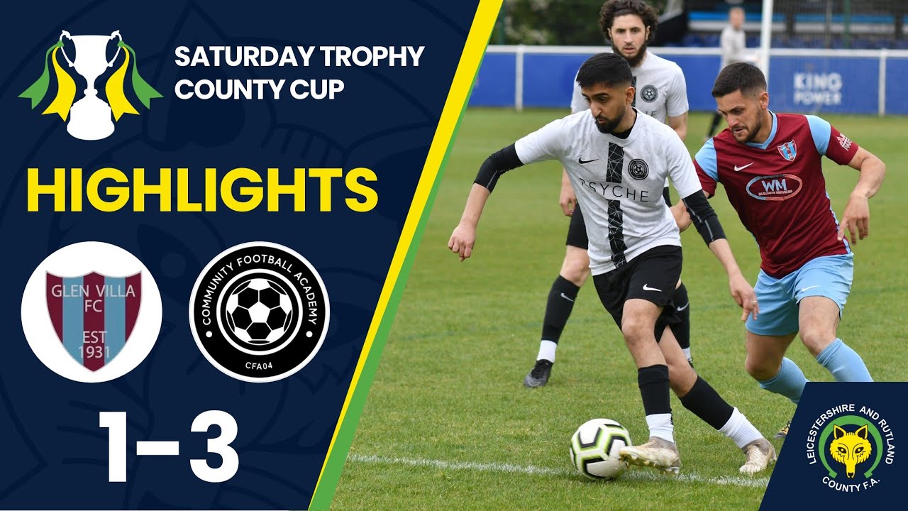 Saturday Trophy County Cup Final 2024/25 Highlights - Glen Villa vs Community Football Academy