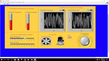 Proyecto automatización invernadero en LabVIEW