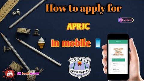 How to apply for APRJC in Mobile | very simple process | last date 15 July 2021