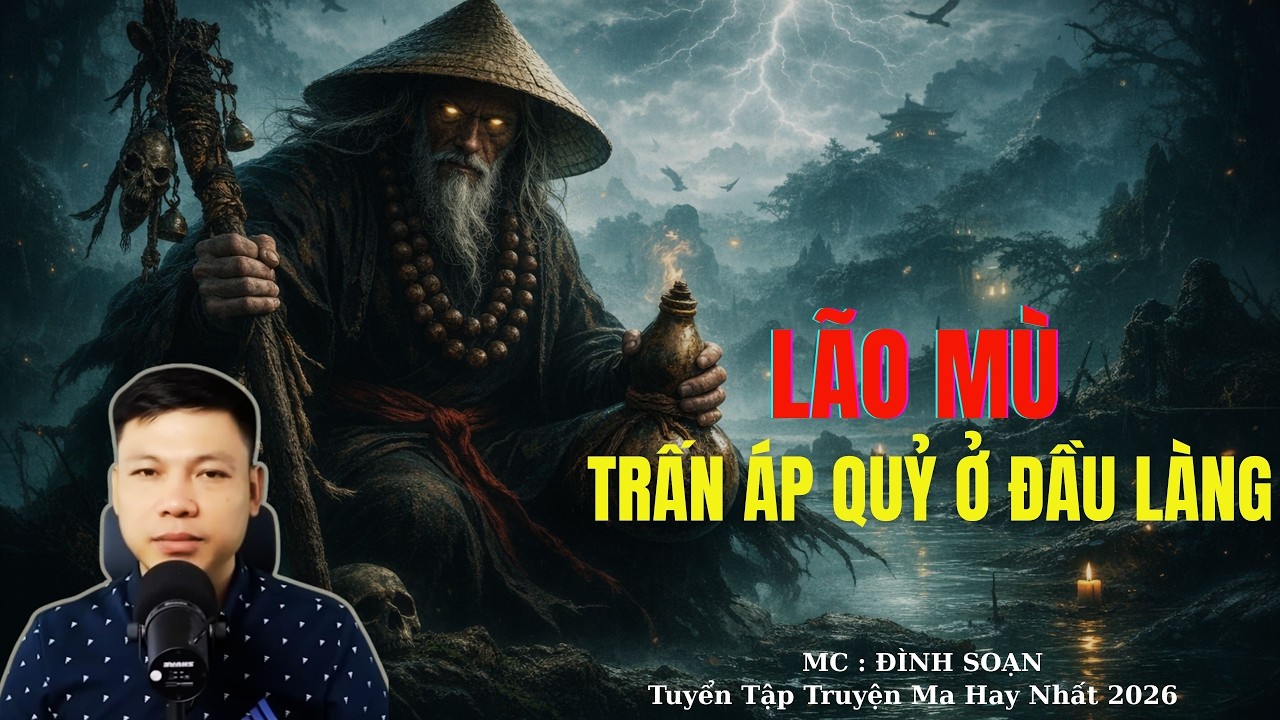 Truyện Ma Đình Soạn : LÃO MÙ TRẤN ÁP QUỶ Ở ĐẦU LÀNG | TUYỂN TẬP TRUYỆN MA ĐÌNH SOẠN .