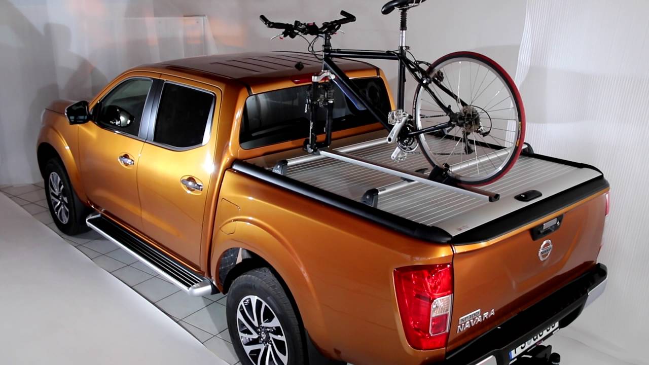 Laderaumabdeckung für Nissan Navara D231 (15-21) Doppelkabine Rollo Alu  Pickup