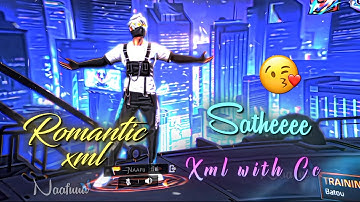 Satheee Xml with Cc || new FREE FIRE xml file alight motion || new xml by @naaafizz