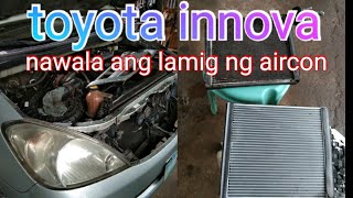 toyota innova biglang nawala ang lamig ng kanyang aircon!!