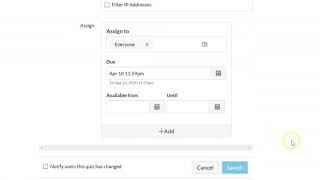 Time and half accommodation on quizzes in Canvas