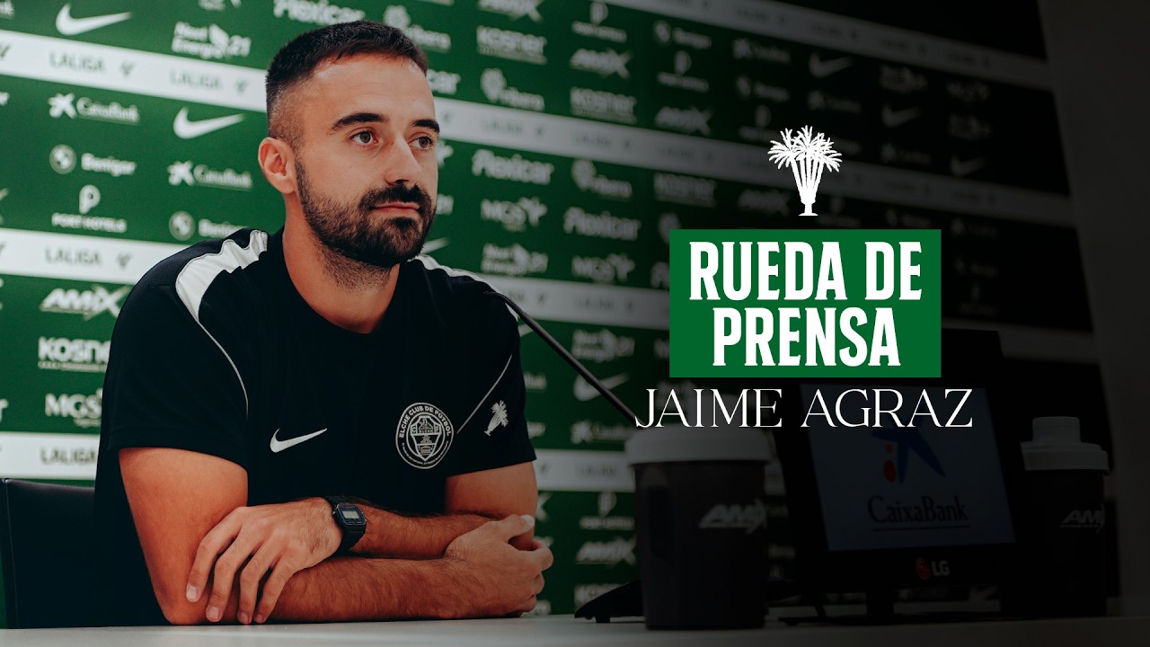 Jaime Agraz habla sobre el CD Alcoyano - Elche Ilicitano | Previa Jornada 7 | Segunda Federación