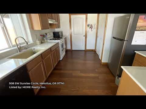 508 SW Sunrise Circle, Metolius, OR home video tour