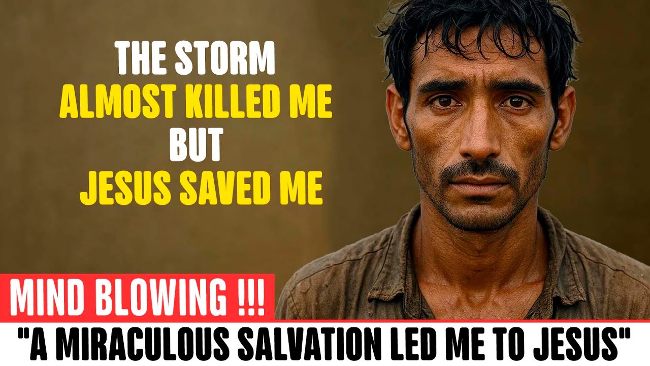 Libyan Refugee Converts to Christianity After Jesus Saved Him During Storm
