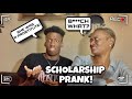 SCHOLARSHIP PRANK!! (HILARIOUS) PT2 | VLOGTOBER DAY4