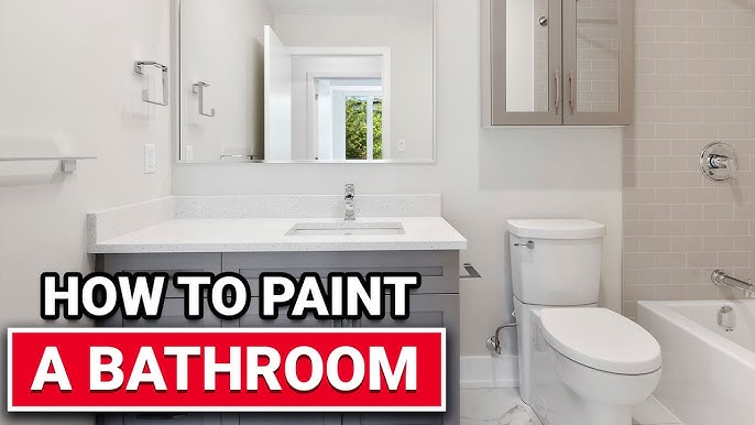 Do you need waterproof paint for bathroom?