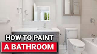 How To Paint A Bathroom  Ace Hardware