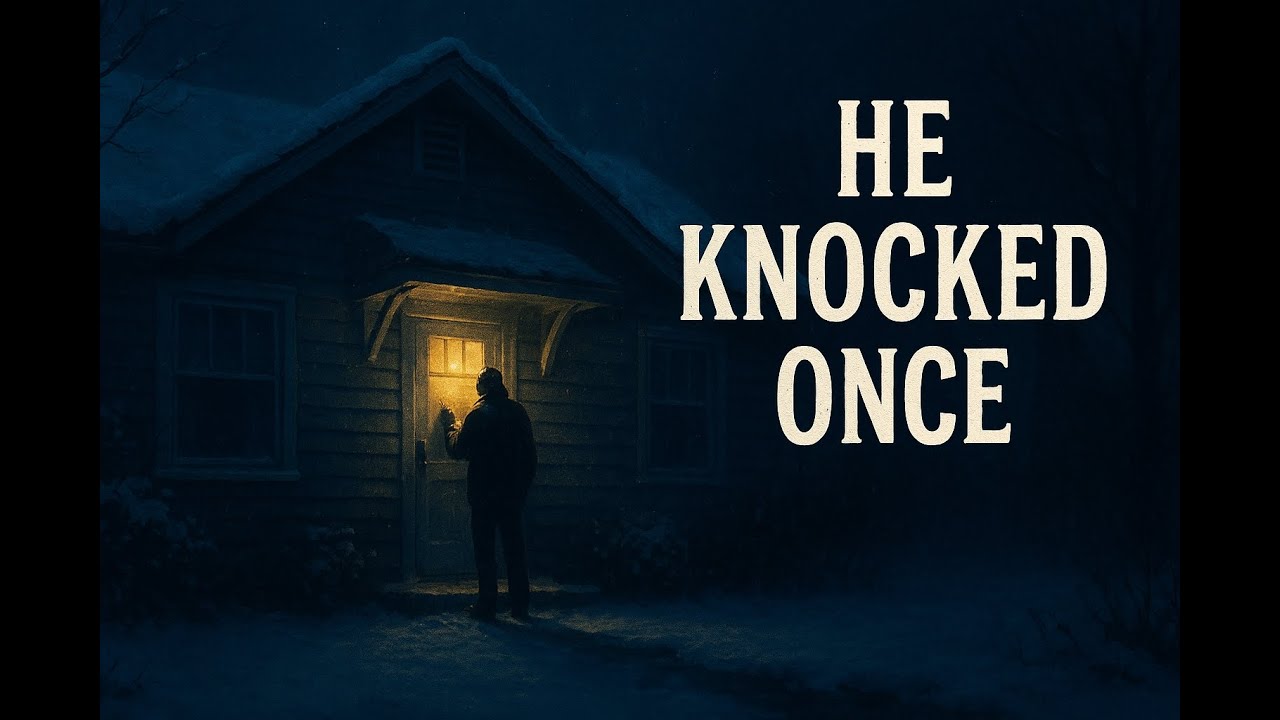 He Knocked Once… And Never Left | TRUE Christmas Night Horror Story