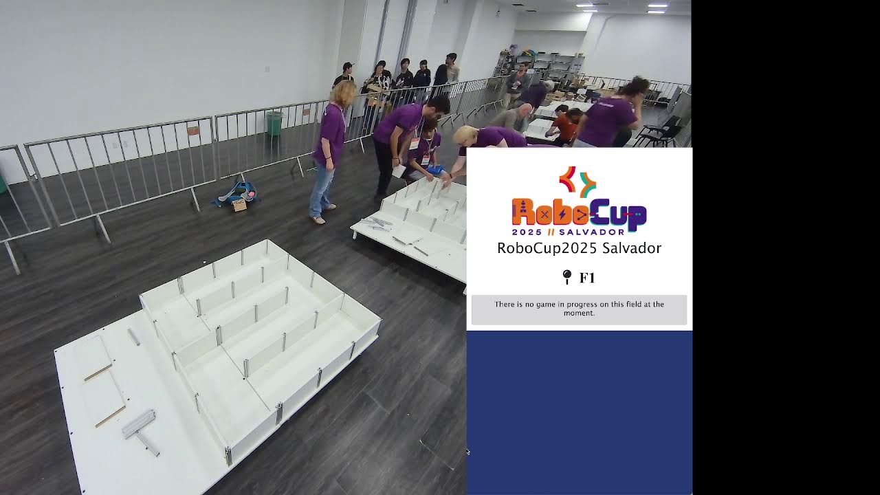 [Rescue Maze: Field 1, Day 1] RoboCupJunior International Salvador 2025 ...