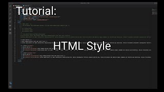 HTML Style (Inline, internal, external)