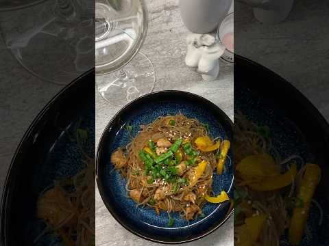 Фунчоза с курицей #рецепты #рецептынакаждыйдень #фунчозарецепт #фунчозаскурицей