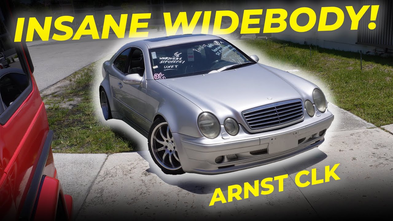 Never Heard of CLK Widebody from Japan! + Special UK Visit - YouTube