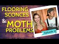How we did our Tiny Home FLOORS &amp; SCONCES - Cargo Trailer Conversion Ep.10