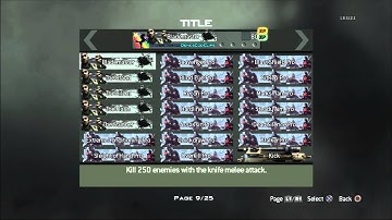 [PS3] MW3 20th/All Titles & Emblems/ALL Guns Level 31/Tokens/15 Custom Classes