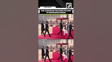 EAM Jaishankar welcomes PM Modi at Rashtrapati Bhavan ahead of Putin’s ceremonial welcome