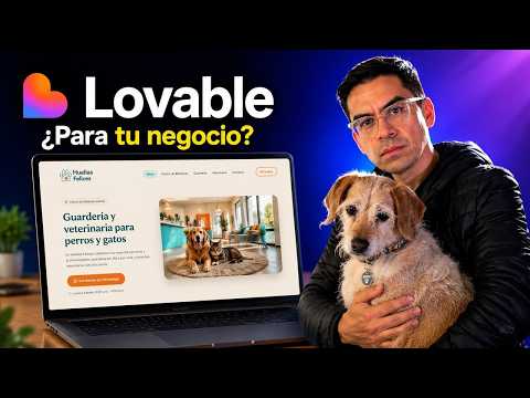 Crear Página Web con IA Gratis para mi Negocio (Probé Lovable) | Dominio Propio