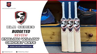 SG KLR Series | Budgeted English Willow Cricket Bat Review | CRICKETERSHOP.COM #cricket