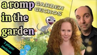 Garden Geckos board game Review and Overview
