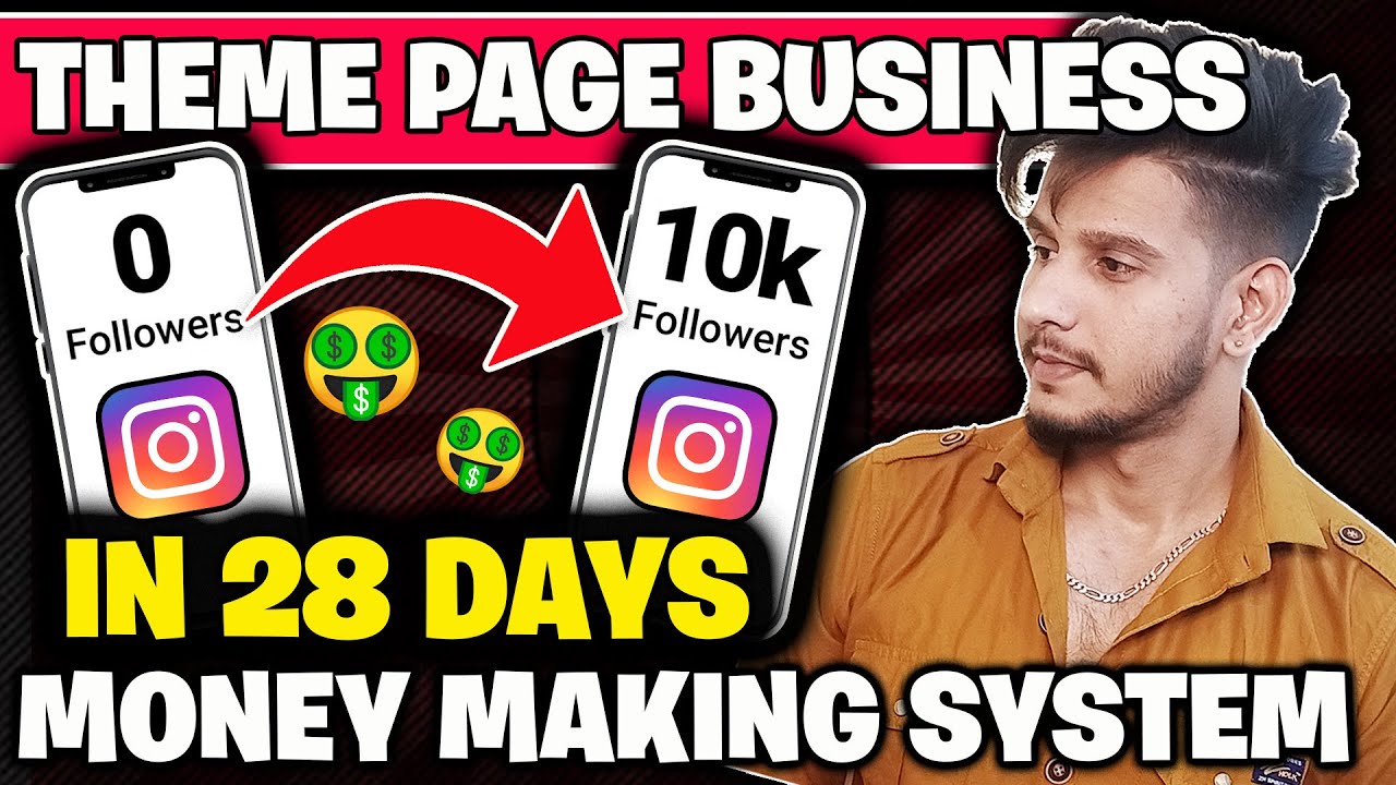 Instagram Theme Page Affiliate Marketing - How I Grew 10,000 Followers ...