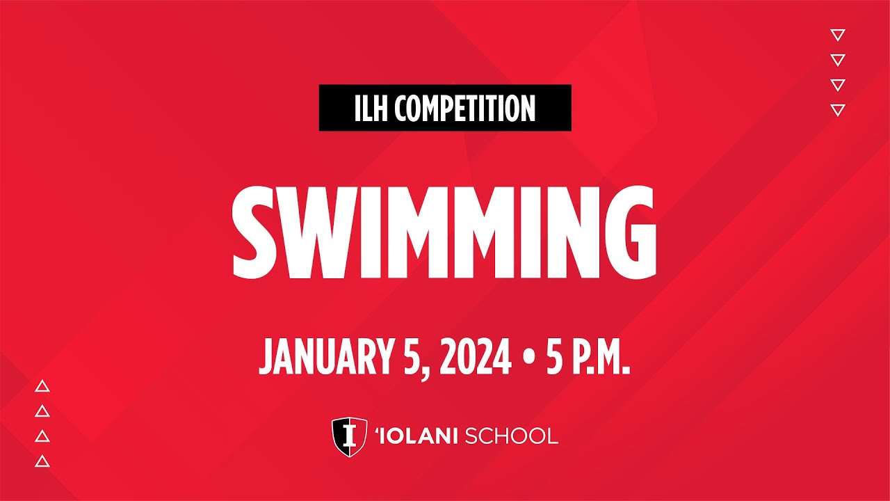 ILH Swimming Jan. 5, 2024 YouTube
