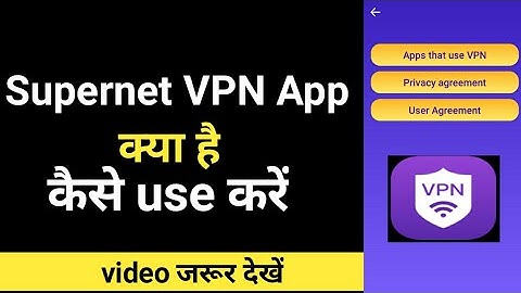 How to use supar net vpn app in hindi | Technical Mohsim | #shorts