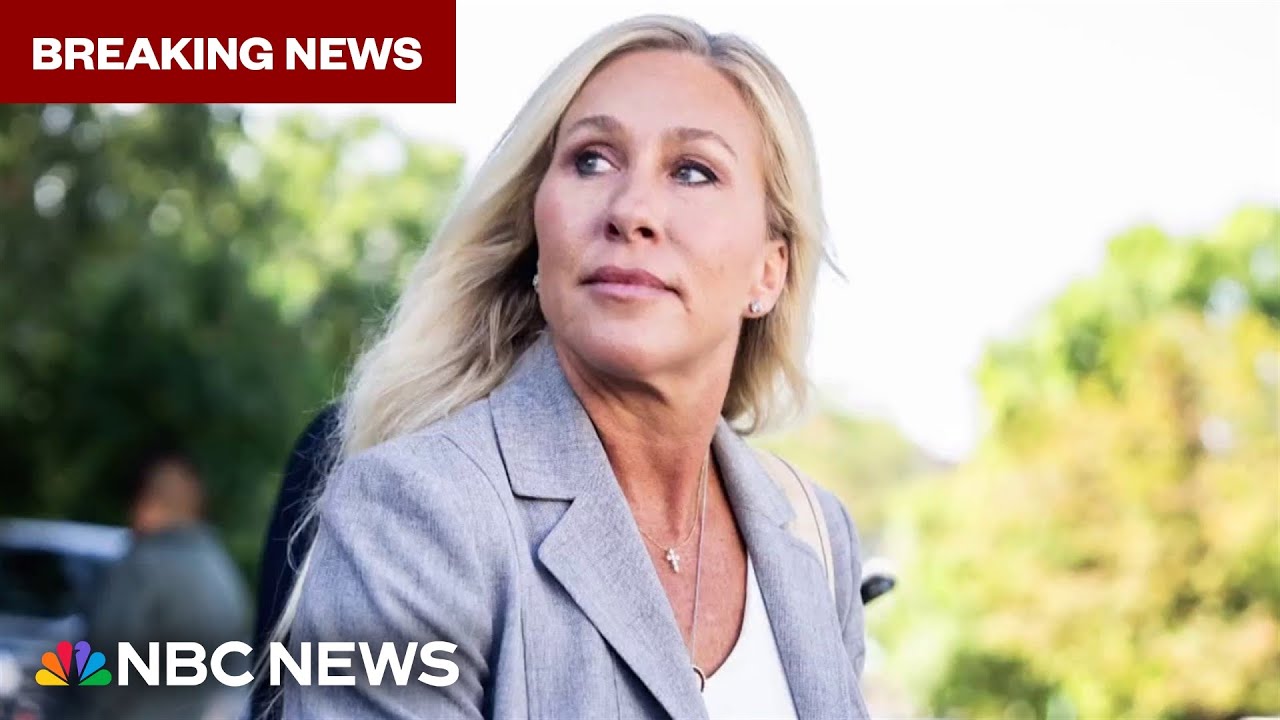 BREAKING: Rep. Marjorie Taylor Greene to resign from Congress next year