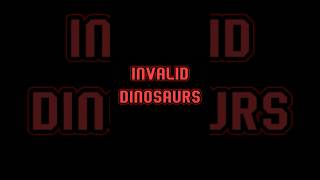 INVALID DINOSAURS.#shorts #dinosaur#prehistoric#dinos