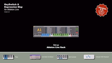 Set up an Ableton Live Instrument or Effect Rack - KeySwitch & Expression Map 2.0 - Tutorial