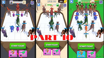 Merge Master  - Dinosaur Fusion  - Gameplay Walkthrough Part 10 Levels 151 - 180 (Android, IOS)