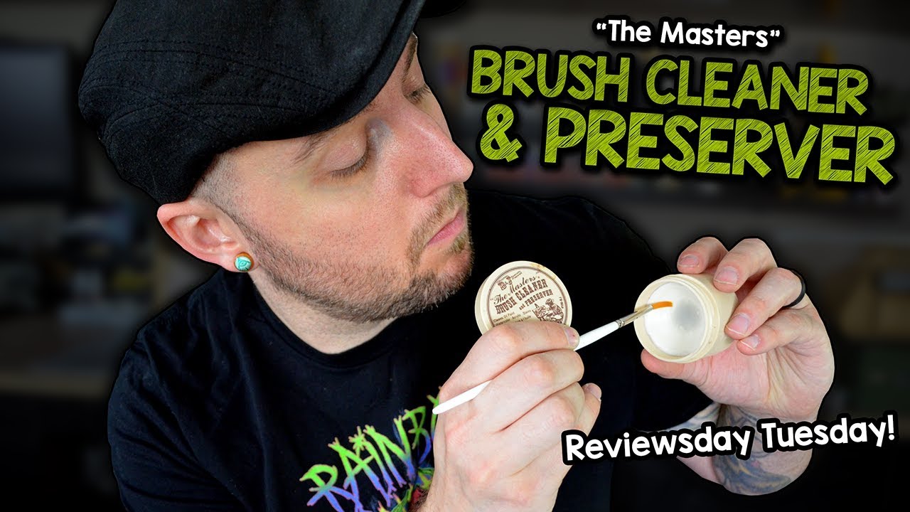 👍👎The Masters Brush Cleaner & Preserver - REVIEW & DEMONSTRATION 
