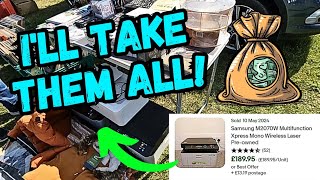 This Tiny Car Boot Sale Made Me HUNDREDS!! UK Ebay Reseller