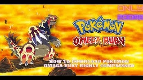 How To Download Pokemon Omaga Ruby || Omaga Ruby || Highly Compressed 😱😱|| Sprogamer