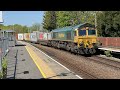 66525 4L73 Tinsley Intermodal Term to London Gateway Frghtliner 13;48 Lea Road 1/5/2026