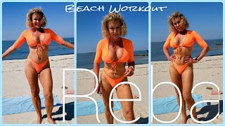 🧡🌊Beach Workout With Reba Fitness