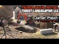 Trench drain install  trucut landscaping llc