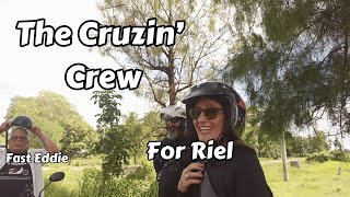 Siem Reap: Motor cruzin w/friends and what I crashed!